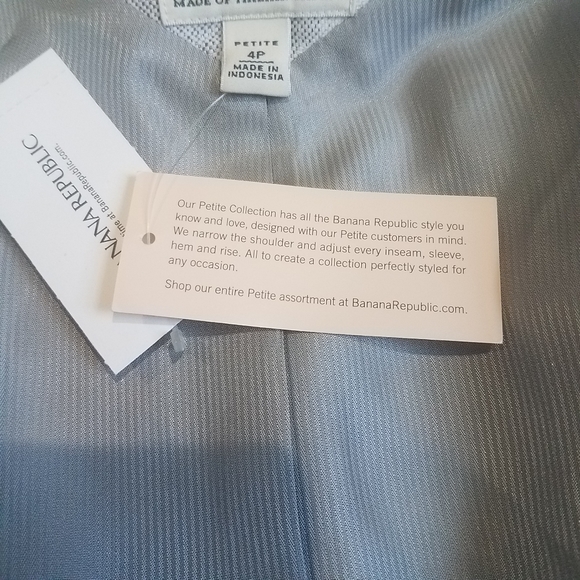 Banana Republic Petite Blazer (New) Size 4P - Picture 5 of 14